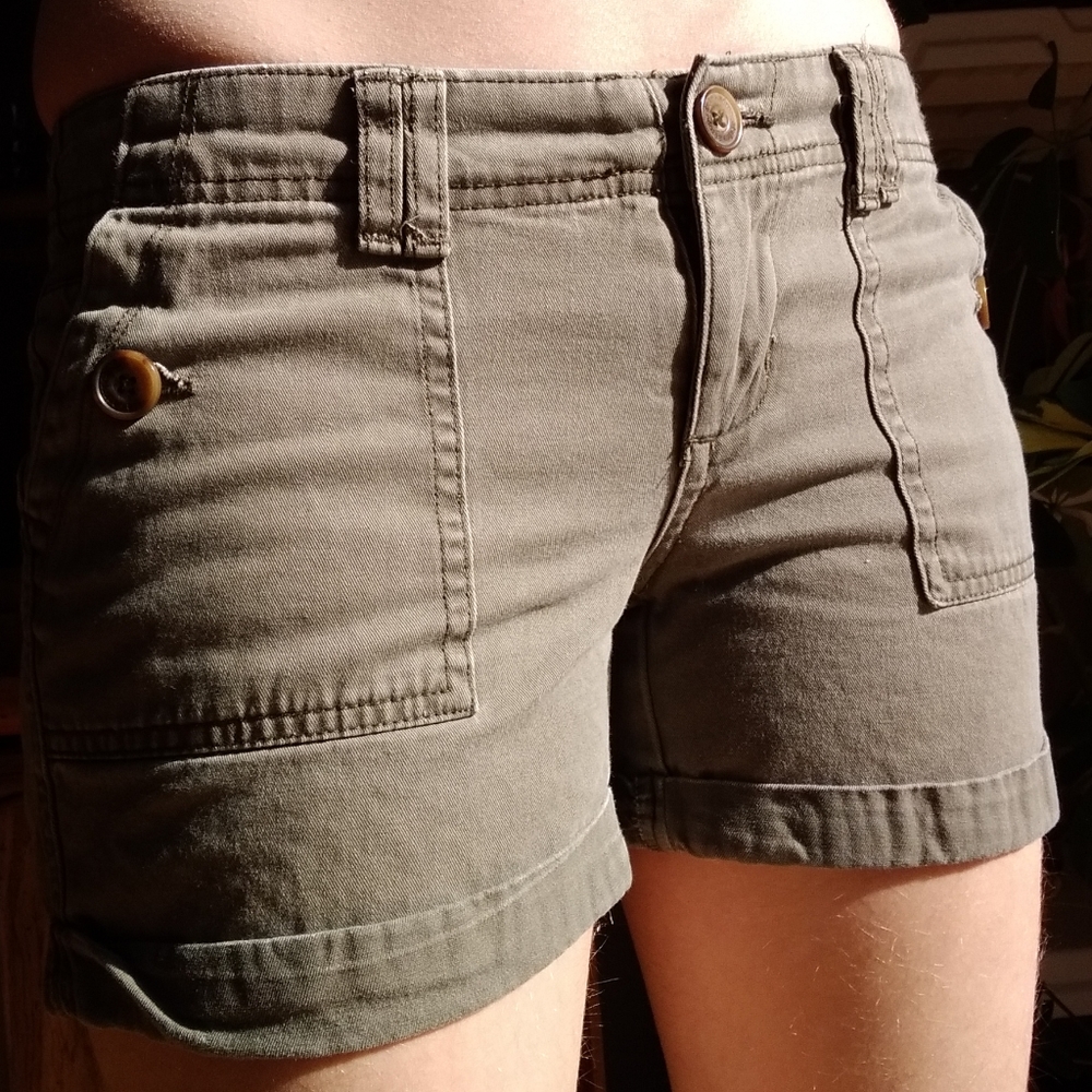 Olive Green Aeropostale Shorts